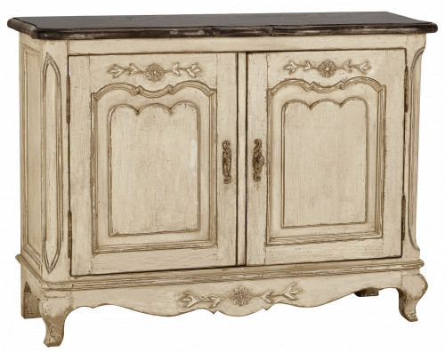 низ буфета двухдверный поместье с состариванием, столешн в Нижневартовске