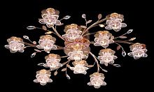 потолочная люстра eurosvet 4854/13 золото/синий+красный+фиолетовый в Нижневартовске