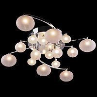 потолочная люстра eurosvet 85450/16 хром/мульти в Нижневартовске