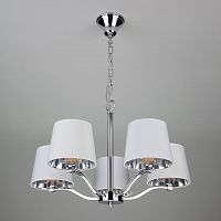 подвесная люстра eurosvet felicia 70073/5 хром в Нижневартовске