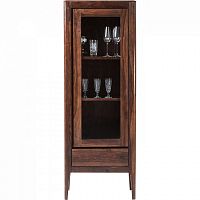 шкаф-витрина brooklyn walnut коричневый 65x40 в Нижневартовске