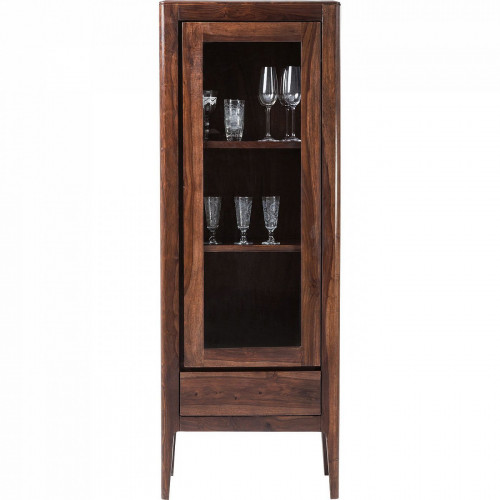 шкаф-витрина brooklyn walnut коричневый 65x40 в Нижневартовске