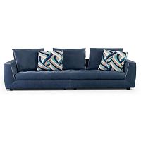 диван kody четырехместный прямой синий в Нижневартовске