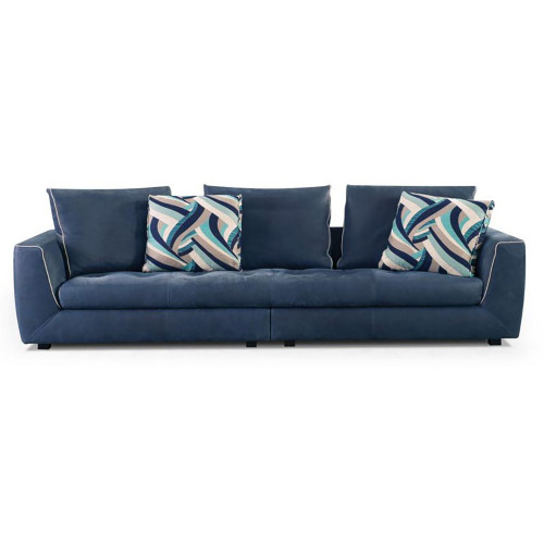 диван kody четырехместный прямой синий в Нижневартовске