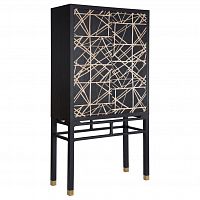 комод hf16121 черный в Нижневартовске