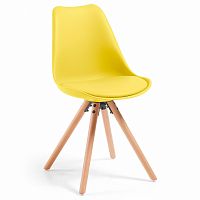 cтул lars желтый пластик от la forma (ex julia grup) в Нижневартовске