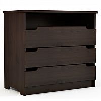комод бельфор ясень-каштан 90х50х83 коричневый в Нижневартовске