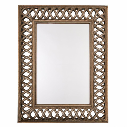 зеркало прямоугольное настенное латунь cross stitch framed в Нижневартовске