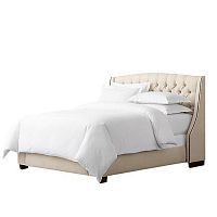 кровать hugo 90х200 велюр молочный р в Нижневартовске