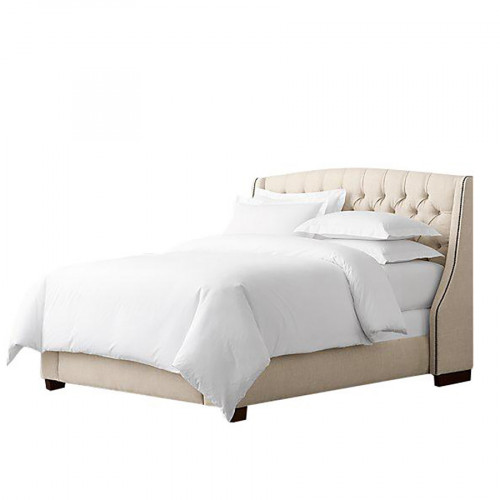 кровать hugo 90х200 велюр молочный р в Нижневартовске