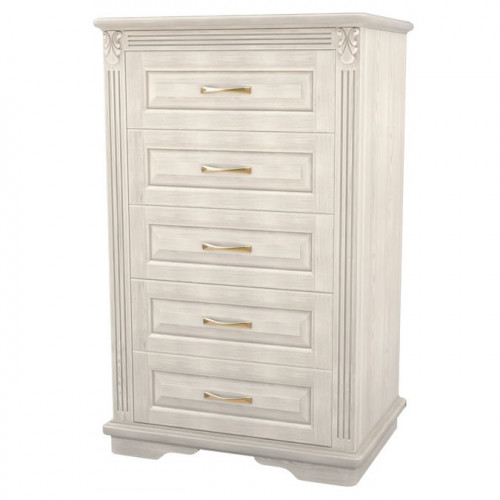 комод палермо 1 ясень-беленый дуб 74х53х113,7 в Нижневартовске