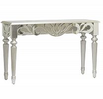 консоль roberto 127х42,5х78,5 зеркальная, белая в Нижневартовске