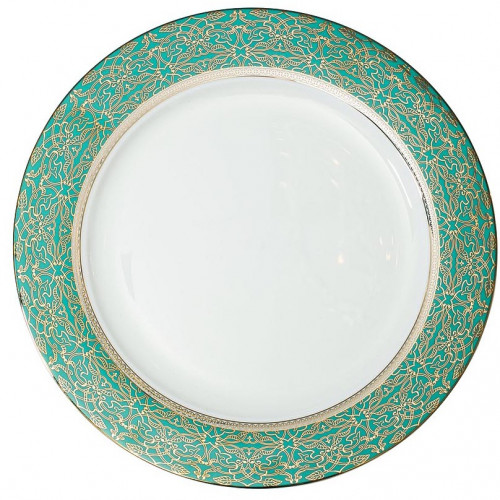 тарелка обеденная 27 см цвет бирюзовый в Нижневартовске