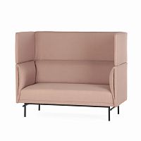 диван pudra прямой розовый в Нижневартовске