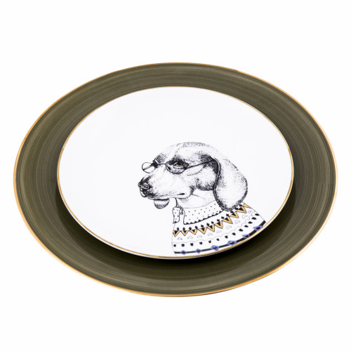 комплект тарелок ученый пес в Нижневартовске