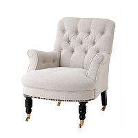 кресло barrington от eichholtz белое в Нижневартовске