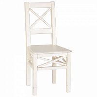 стул бретань фасад: белый (нордик, бретань), с состариванием в Нижневартовске