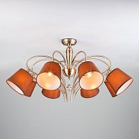 потолочная люстра eurosvet lilly 60074/8 античная бронза в Нижневартовске