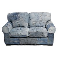 диван san francisco прямой голубой в Нижневартовске