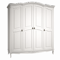 шкаф 4 двери aletan-provence слоновая кость, эффект старения в Нижневартовске