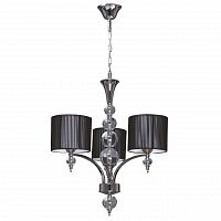 дизайнерская подвесная люстра spot light lyon 5070304 черная в Нижневартовске