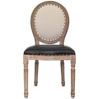 стул volker nail черный, бежевый в Нижневартовске