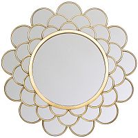 зеркало золотое круглое в фигурной раме вега в Нижневартовске