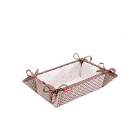 хлебница casy home, 20х13х7 см, коричневая в Нижневартовске