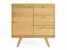 мини-комод thimon натуральный дуб фасады шпон в Нижневартовске