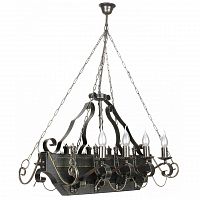 люстра дизайнерская dropped коричневая в Нижневартовске