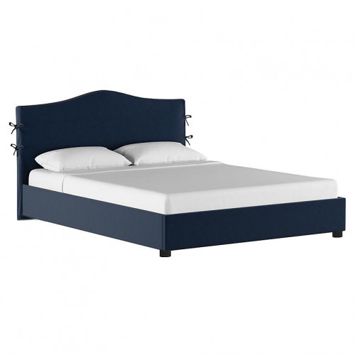 кровать двуспальная 160х200 синяя eloise в Нижневартовске