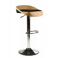 стул барный lou черный, хром в Нижневартовске