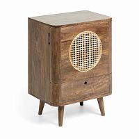 прикроватная тумбочка geraldine 45x61 белая от la forma (ex julia grup) в Нижневартовске