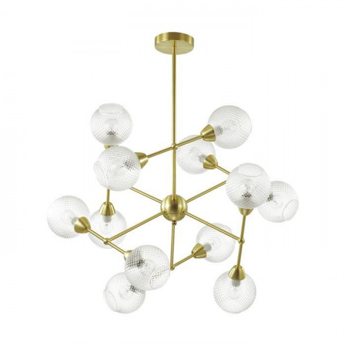 подвесная люстра lumion everly 3752/12c золото в Нижневартовске