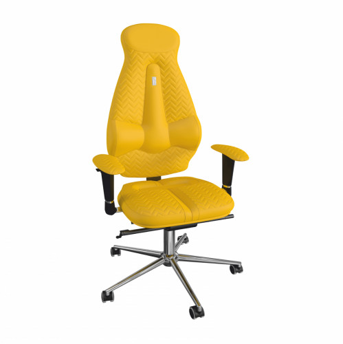 кресло эргономичное galaxy желтое в Нижневартовске