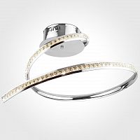 потолочный светодиодный светильник eurosvet ilana 90045/1 хром в Нижневартовске