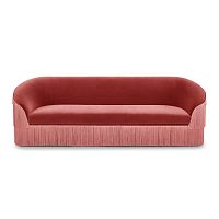 диван munna прямой кораловый в Нижневартовске