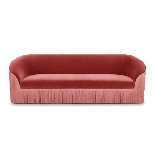 диван munna прямой кораловый в Нижневартовске