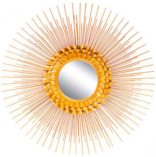 зеркало-солнце золотое диаметр 80 см galaxy в Нижневартовске