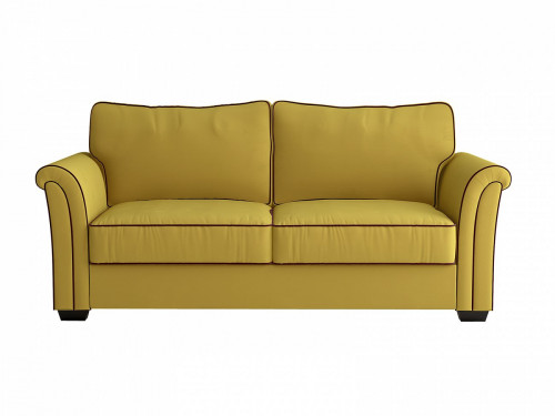 диван-кровать sydney двухместный прямой желтый в Нижневартовске