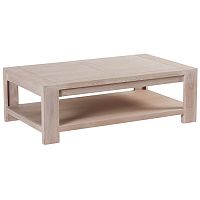 стол журнальный 120 manufactura отбеленный дуб, белый в Нижневартовске