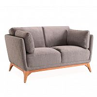 диван nobleza двухместный прямой серый от angel cerda в Нижневартовске