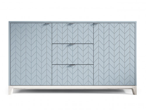 комод case №1 белёный дуб оловянный гравировка 1 в Нижневартовске