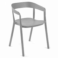 кресло ниэльс пластиковое серое от la forma (ex julia grup) в Нижневартовске