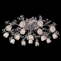 потолочная люстра eurosvet 5120/16 хром/синий+красный+фиолетовый в Нижневартовске