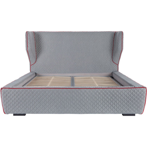 кровать двуспальная 180х200 серая king в Нижневартовске