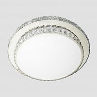 потолочный светодиодный светильник ambrella light orbital crystal f95 ch/cl 72w d600 в Нижневартовске