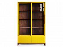 витрина высокая case коричневый с желтым в Нижневартовске