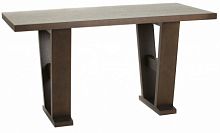 стол обеденный hudson коричневый в Нижневартовске