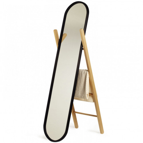 зеркало напольное с вешалкой и скругленными углами hub в Нижневартовске